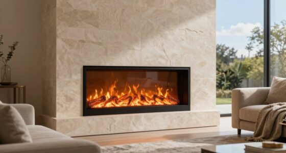 electric fireplaces in mild climates