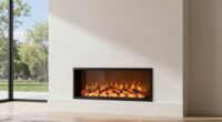 electric fireplaces operate year round