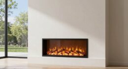 electric fireplaces operate year round