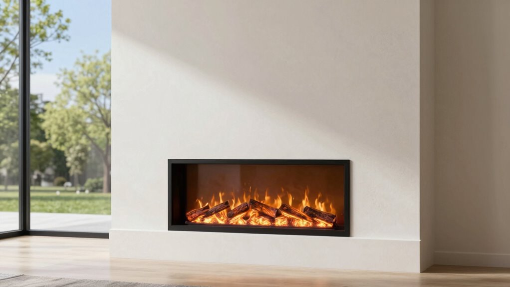 electric fireplaces operate year round
