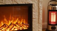 electric fireplaces vs heaters