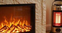 electric fireplaces vs heaters