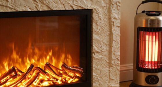 electric fireplaces vs heaters