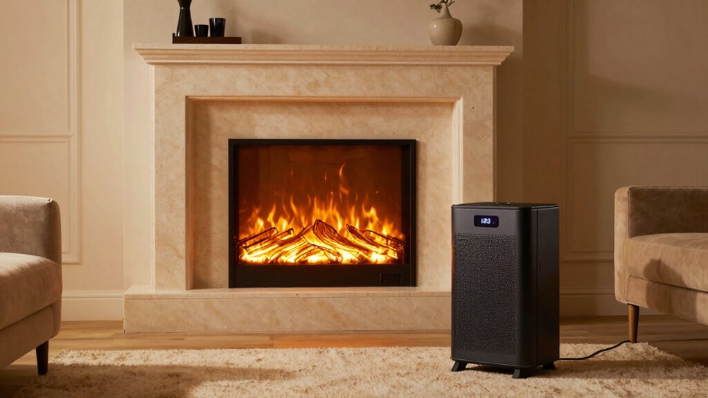 electric fireplaces vs space heaters