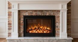 electric inserts update fireplaces