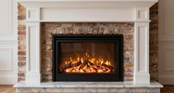 electric inserts update fireplaces