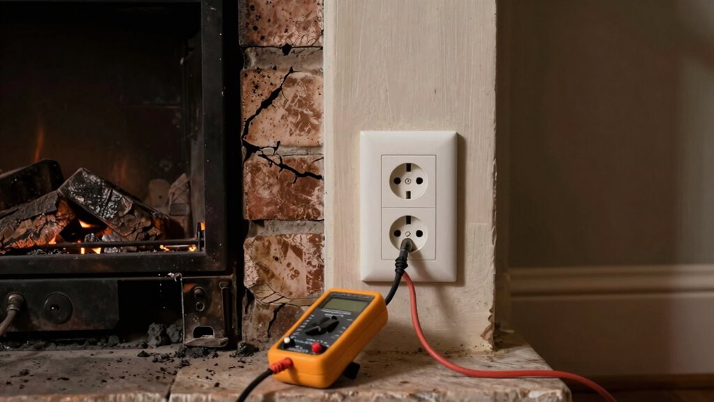 electrical testing for fireplace safety