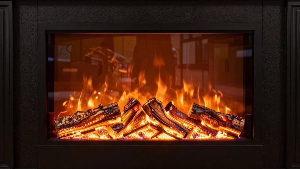 elegant energy efficient fireplace technology