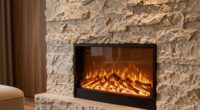 enhance fireplace with textures