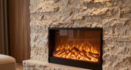 enhance fireplace with textures