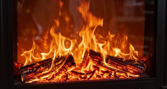 enhanced ambiance with flames