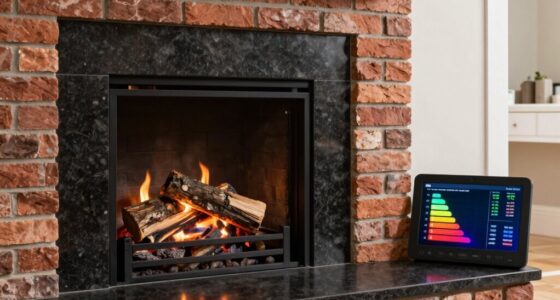 estimating fireplace energy costs