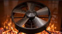 fan noise increases gradually