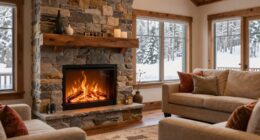 features for vacation fireplaces
