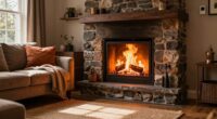 fireplace zone heating savings