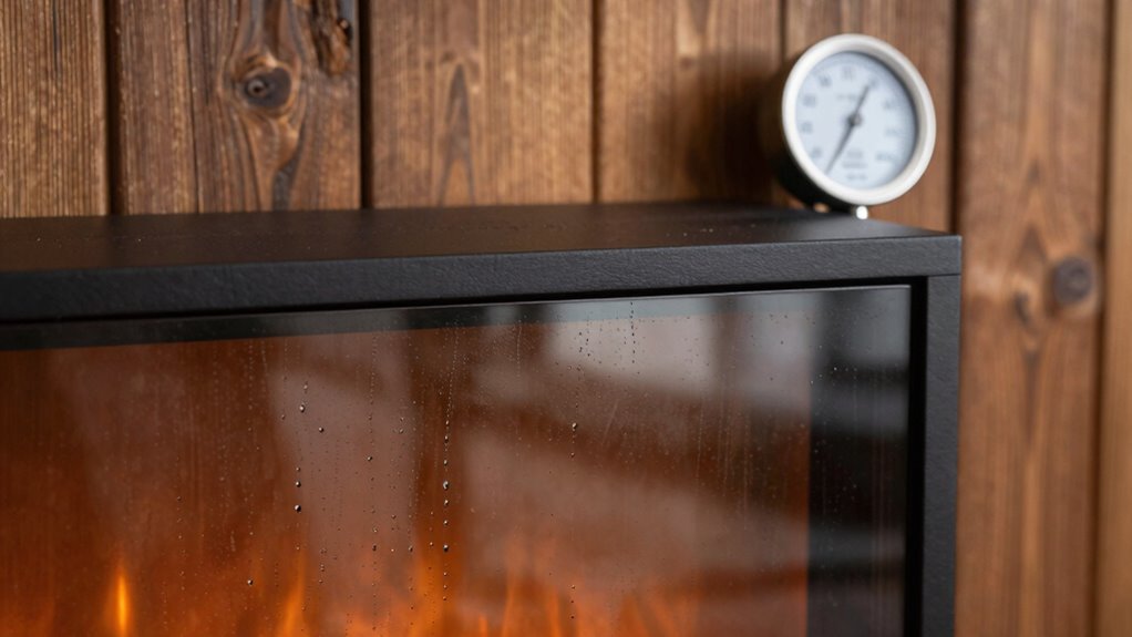 humidity impacts electric fireplace durability