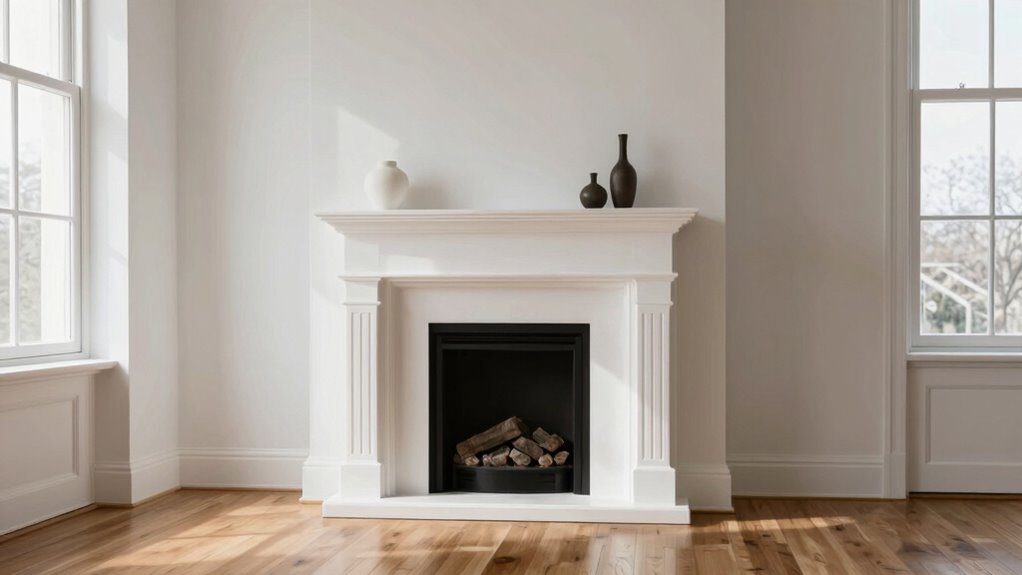 included mantels enhance aesthetics