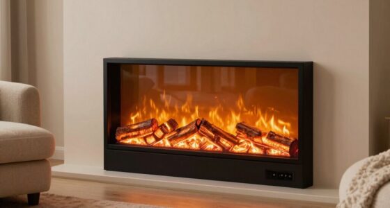 infrared electric realistic heat