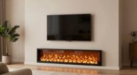 installing electric fireplace safely