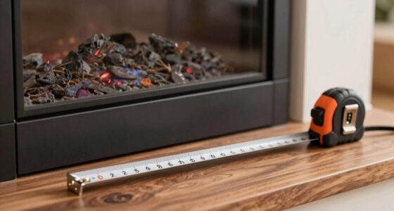 key fireplace insert measurements