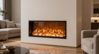 luxury modern electric fireplaces
