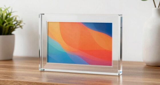 maintain decorative media brightness