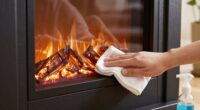 maintain electric fireplace regularly