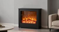 moving an electric fireplace