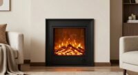 optimal corner fireplace placement