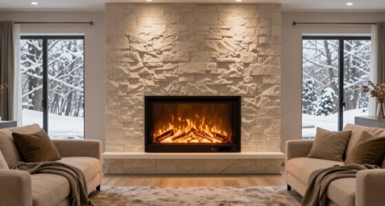 optimal electric fireplace placement