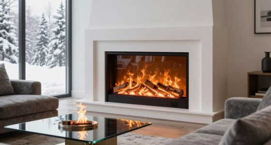 optimize electric fireplace heating