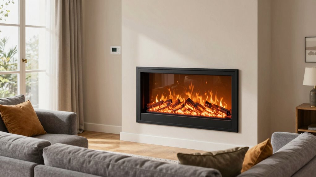 optimize electric fireplace use