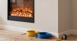 organize cords before installation