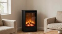 portable electric fireplace options