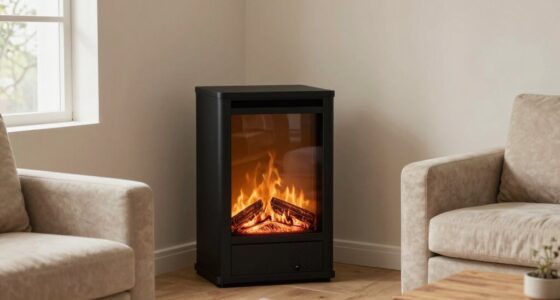 portable electric fireplace options