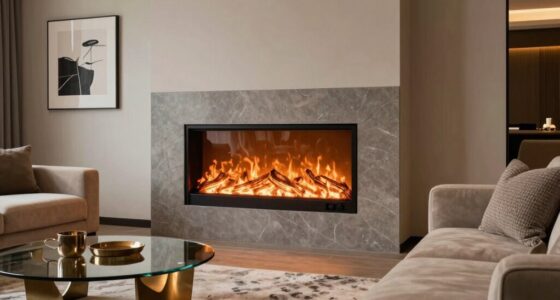 portable electric fireplace options