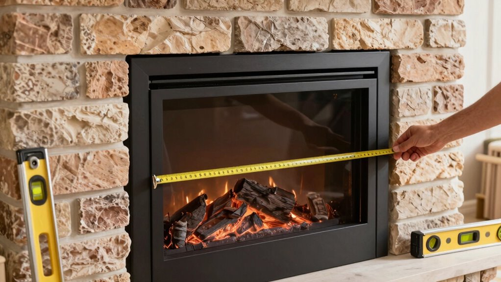 properly size and install fireplace