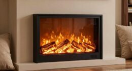 quiet top rated electric fireplaces