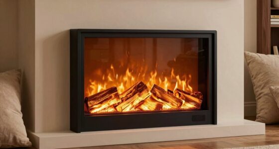 quiet top rated electric fireplaces