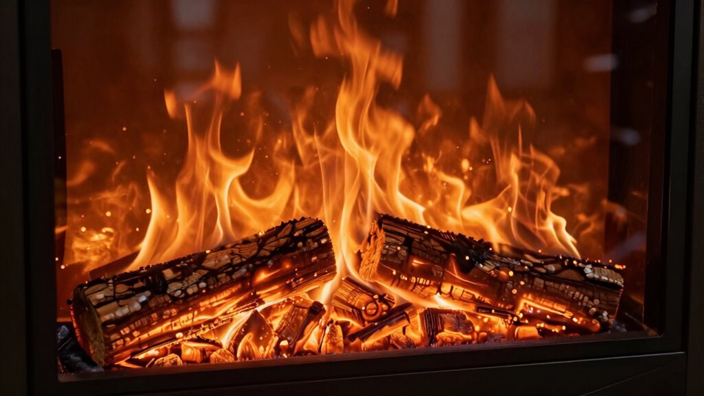 realistic vibrant flame effects
