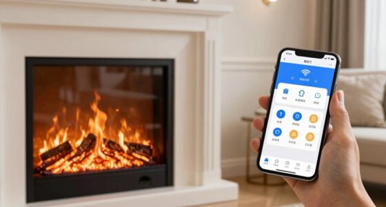 remote fireplace control convenience