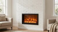 rent friendly drill free electric fireplaces