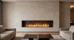 room shape influences fireplace placement