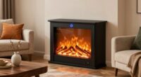 safe electric fireplace options