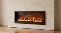 safe electric fireplace selection