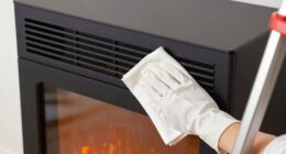 safe electric fireplace vent cleaning