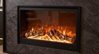 selecting a faux fireplace insert