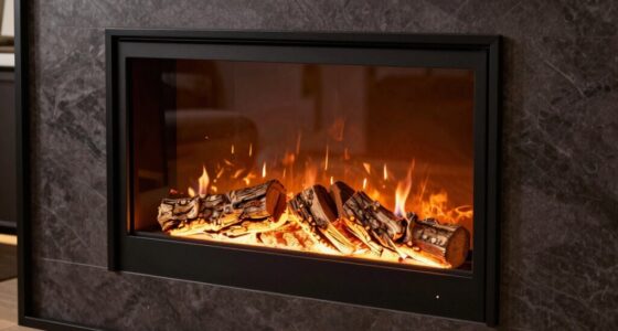selecting a faux fireplace insert