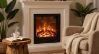 selecting cozy electric fireplace