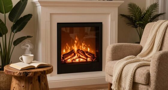 selecting cozy electric fireplace